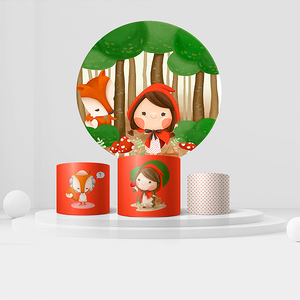 Veste Fácil Festa - Chapeuzinho Vermelho