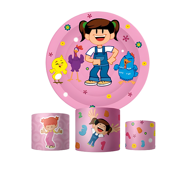 Veste Fácil Festa - Mariana Galinha Pintadinha