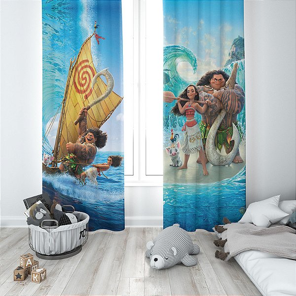 Cortina Decorativa Estampas - Moana