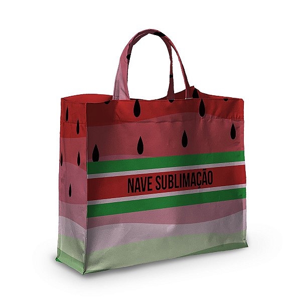 Bolsa Nave Bag Impermeável Estampas Melancia