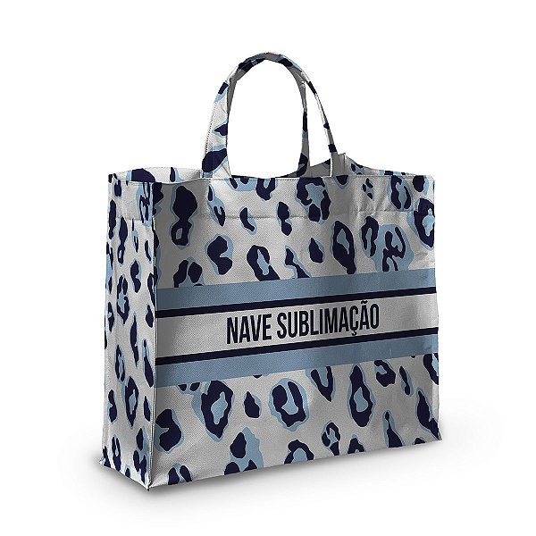Bolsa Nave Bag Impermeável Estampas Onça Azul
