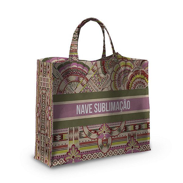 Bolsa Nave Bag Impermeável Estampas Mosaico