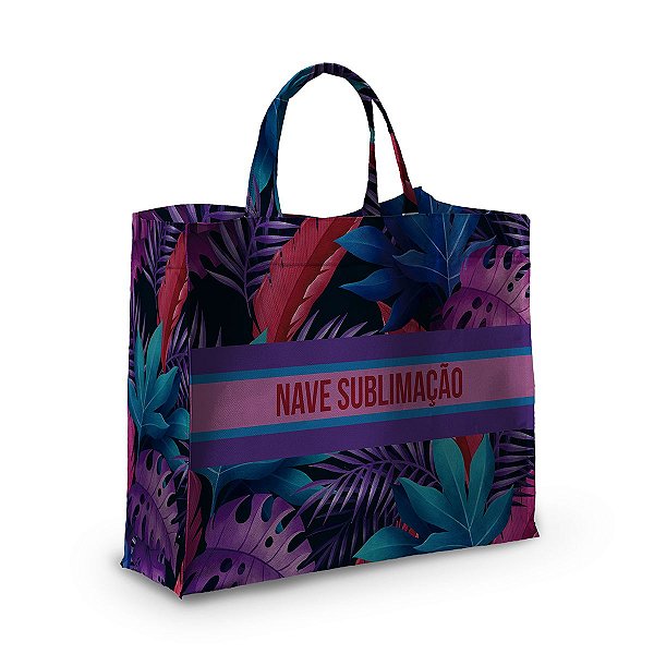 Bolsa Nave Bag Impermeável Estampas Folhas Color 2