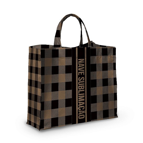 Bolsa Nave Bag Impermeável Estampas Xadrez 2