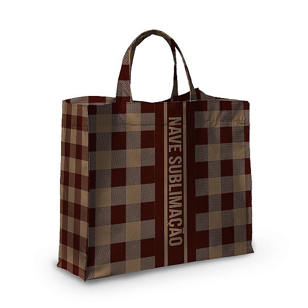 Bolsa Nave Bag Impermeável Estampas Xadrez 3