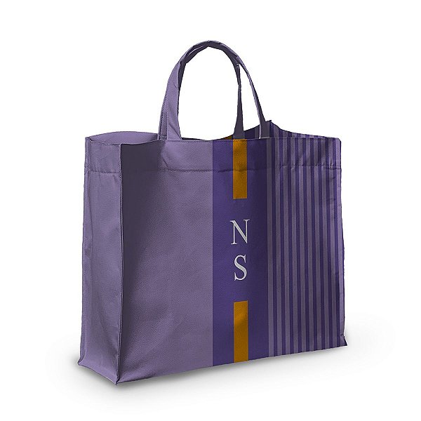 Bolsa Nave Bag Impermeável Estampas Lilas