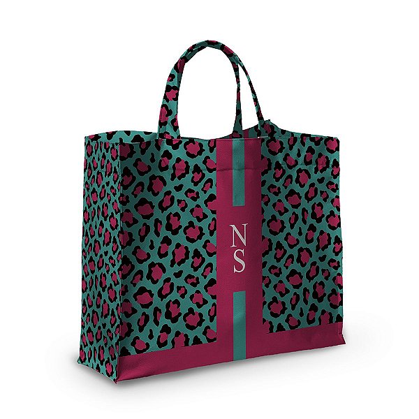 Bolsa Nave Bag Impermeável Estampas Rosa Onça 2