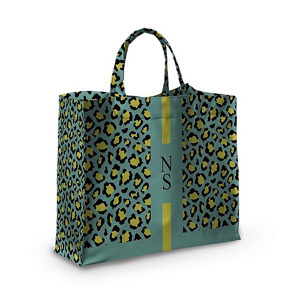 Bolsa Nave Bag Impermeável Estampas Verde e Amarelo