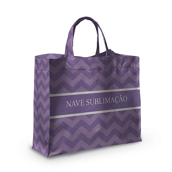 Bolsa Nave Bag Impermeável Estampas Lilas