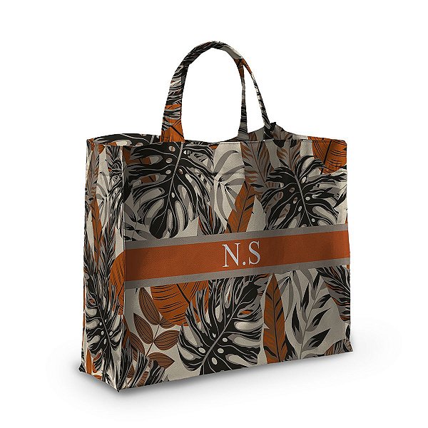 Bolsa Nave Bag Impermeável Estampas Folhas