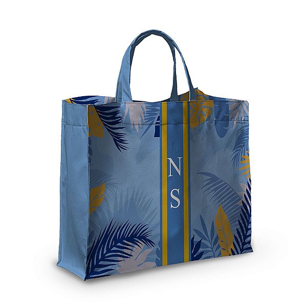 Bolsa Nave Bag Impermeável Estampas Azul
