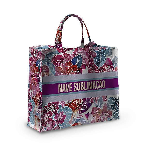 Bolsa Nave Bag Impermeável Estampas Flores 9