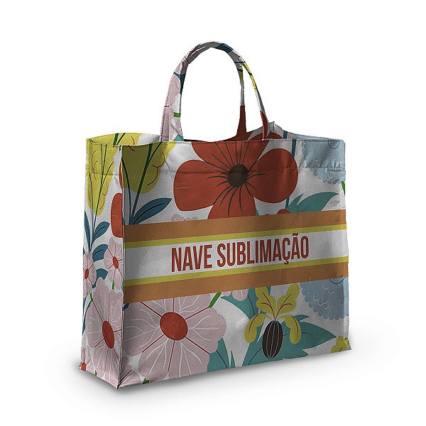 Bolsa Nave Bag Impermeável Estampas Flores 13