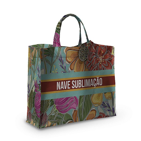 Bolsa Nave Bag Impermeável Estampas Flores 8