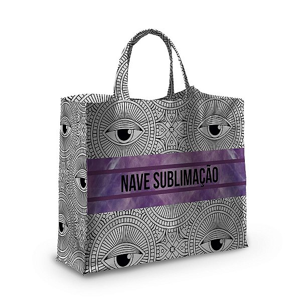 Bolsa Nave Bag Impermeável Estampas Olhos