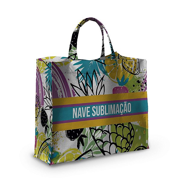 Bolsa Nave Bag Impermeável Estampas Abacaxi