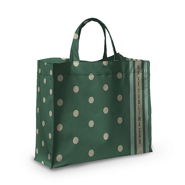 Bolsa Nave Bag Impermeável Estampas Verde Listra