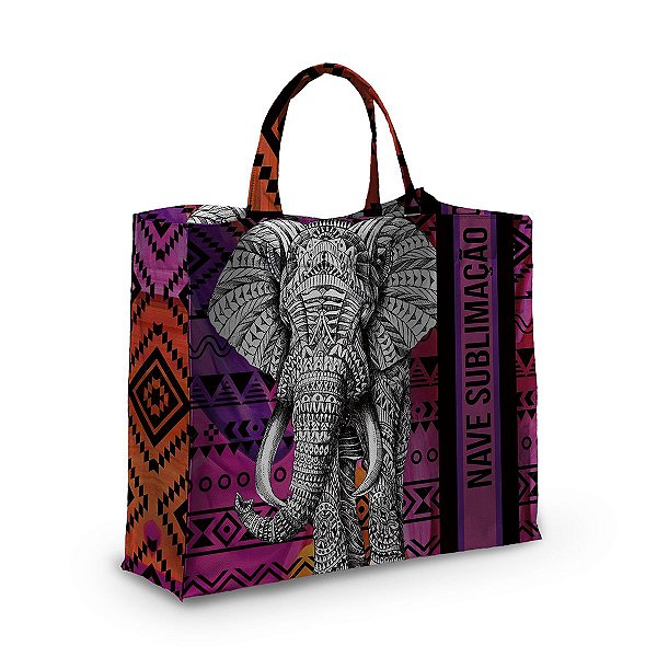 Bolsa Nave Bag Impermeável Estampas Elefante