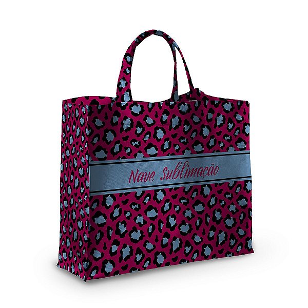 Bolsa Nave Bag Impermeável Estampas Rosa Onça