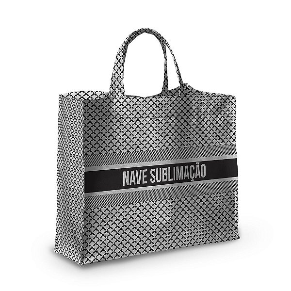 Bolsa Nave Bag Impermeável Estampas Listra Preta