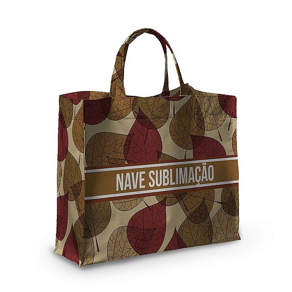 Bolsa Nave Bag Impermeável Estampas Folhas Outono