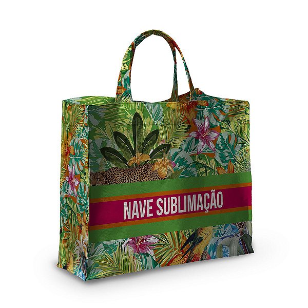Bolsa Nave Bag Impermeável Estampas Verde