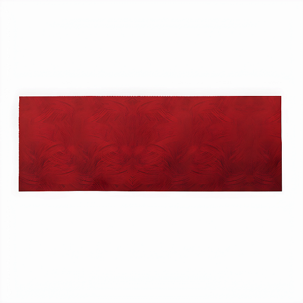Conjunto Caminho de Mesa Estampas - Vermelho