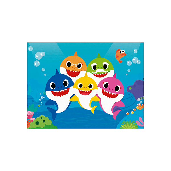 Jogo Americano Para Mesa Posta Baby Shark