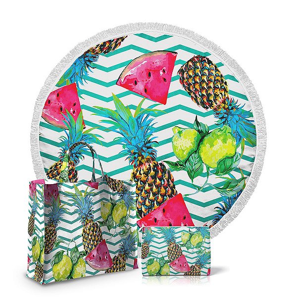 KIT NAVE SUMMER ABACAXI