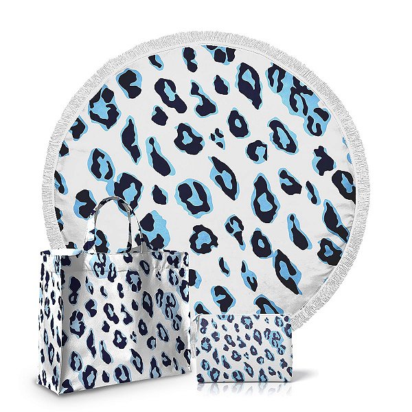 KIT NAVE SUMMER AZUL COM BRANCO