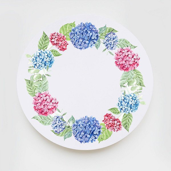 Sousplat Mesa Posta Pascoa Floral