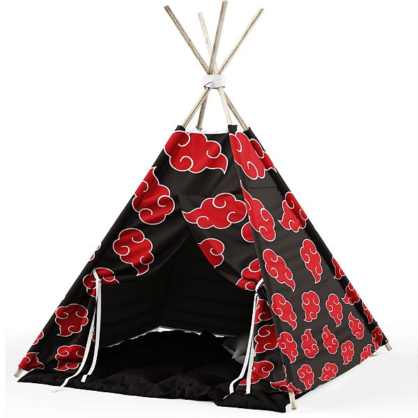 Cabaninha/tenda/toca Infantil para Festa do Pijama Naruto Montessori