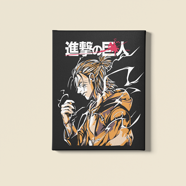 Quadro Personalizado - Attack On Titan Eren