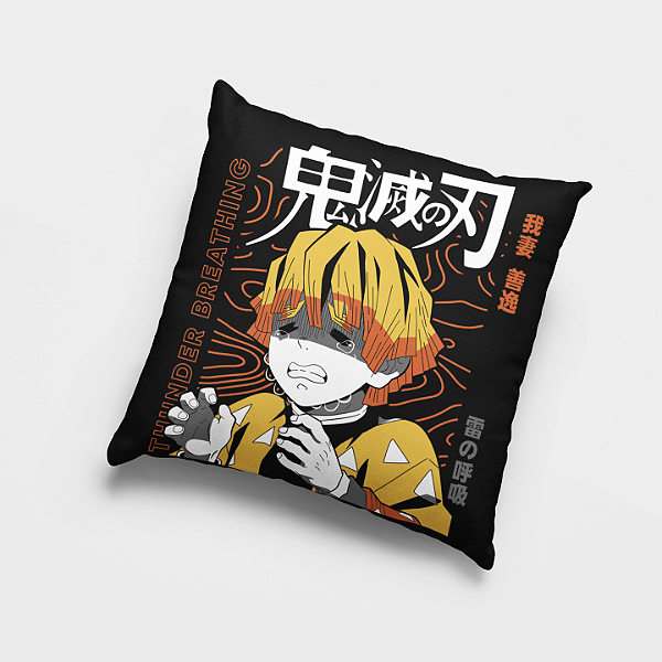 Almofada Personalizada - Demon Slayer Zenitsu