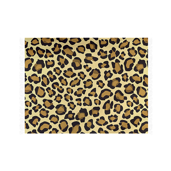 Canga Retangular- Onça Pintada