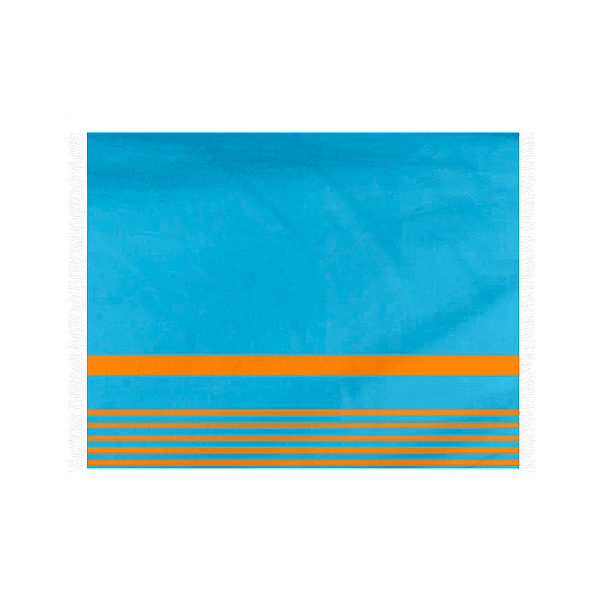 Canga Retangular - Listras Laranja