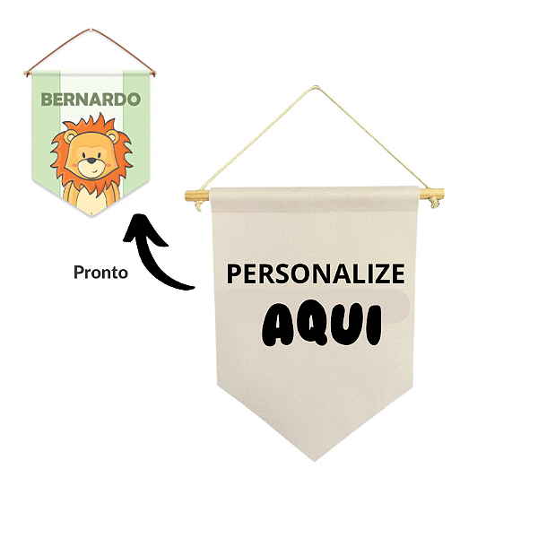 Flâmula Personalizada - Sua Arte/logo aqui