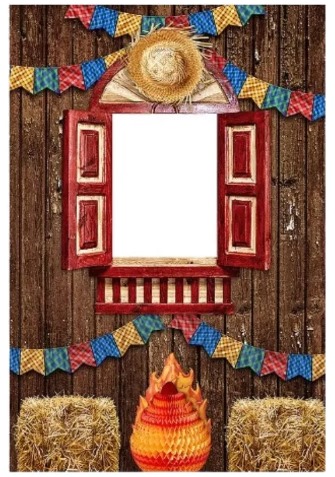 Painel Decorativo interativo vazado Caipira