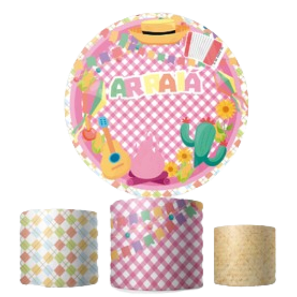 Kit Veste Facil Festa - Festa junina candy