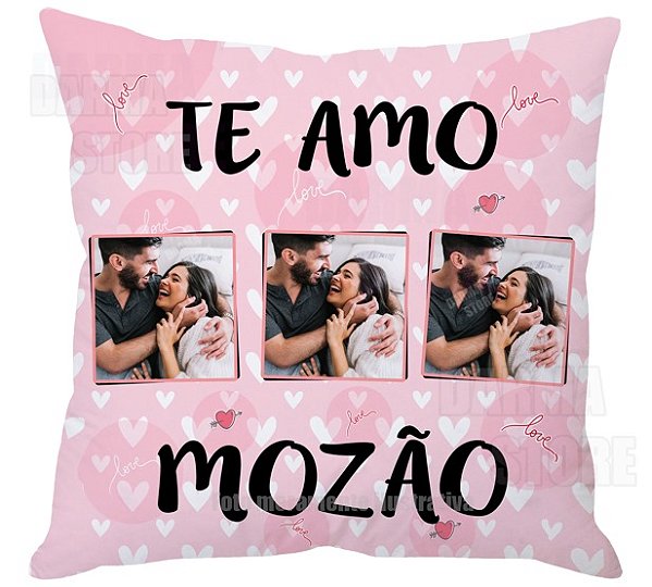 Almofada Decorativa Dia dos Namorados Sua Foto