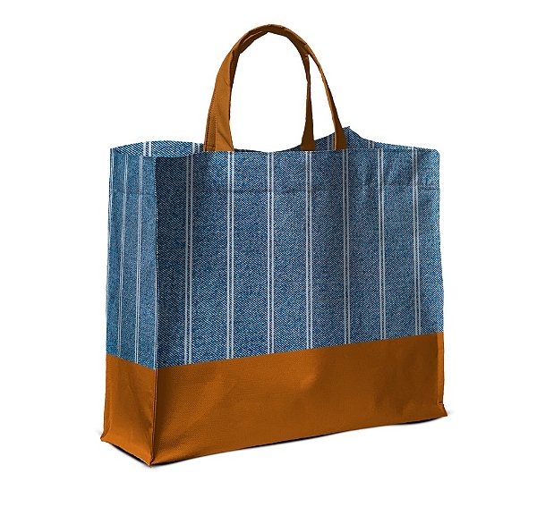 Bolsa Nave Bag Impermeável Jeans Claro