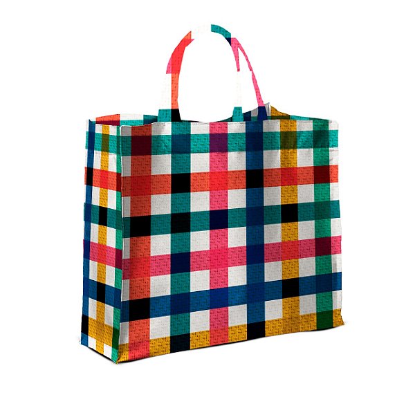 Bolsa Nave Bag Impermeável - Coleção inverno xadrez