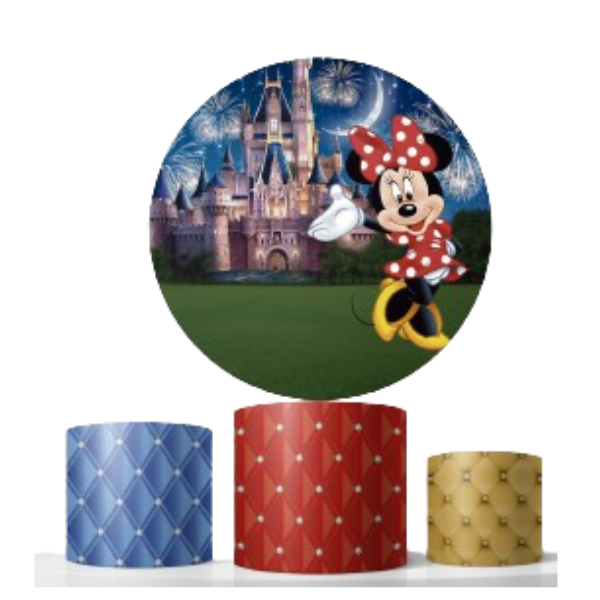 Kit Veste Facil Festa - Minnie Realeza