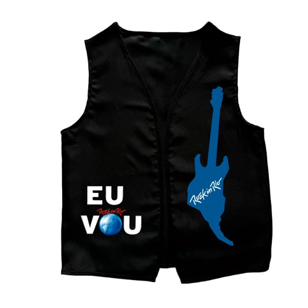 Colete Rock Especial 40 Anos 2024 - Unissex