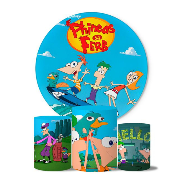 Kit Veste Facil Festa - Phineas e Ferb