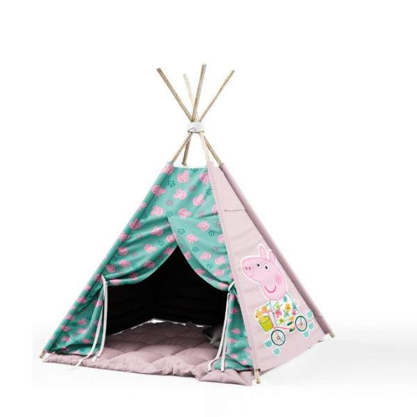 Cabaninha/tenda/toca Infantil Para Festa do Pijama Peppa Pig Spring