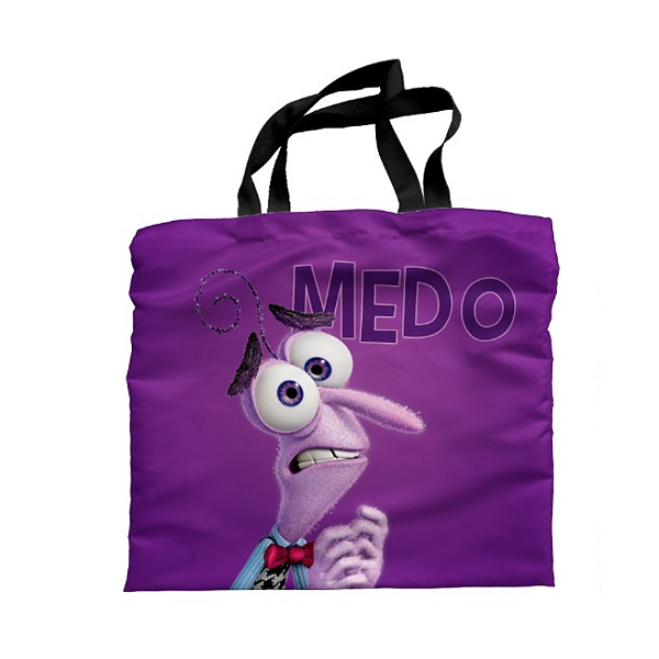 Bolsa Ecobag Divertidamente Medo