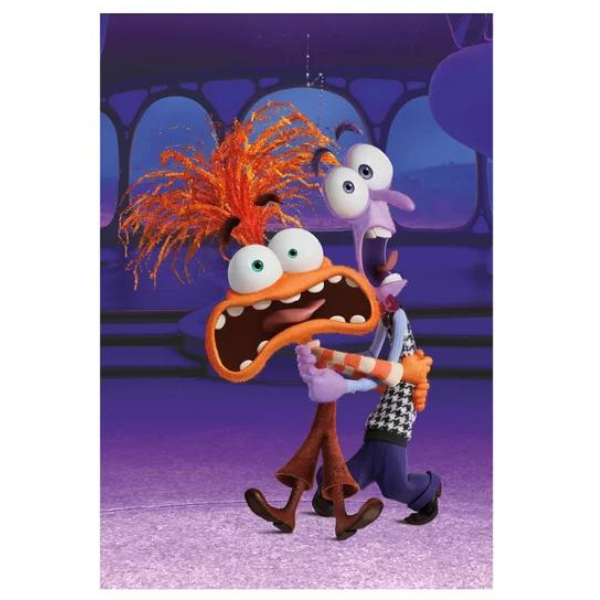 Painel Decorativo Divertidamente 2 Ansiedade e Medo