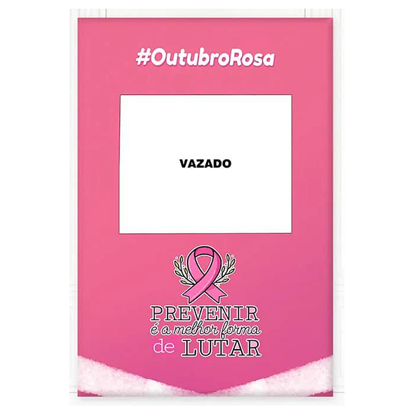 Painel Decorativo interativo vazado Outubro rosa