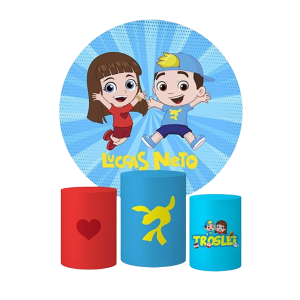 Kit Veste Facil Festa -  Luccas Neto e Gigi